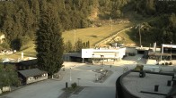Archiv Foto Webcam Almenwelt Lofer: Blick auf die Talstation der Almbahn 1 05:00
