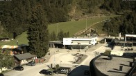 Archiv Foto Webcam Almenwelt Lofer: Blick auf die Talstation der Almbahn 1 02:00
