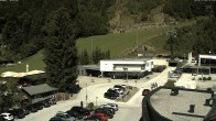 Archiv Foto Webcam Almenwelt Lofer: Blick auf die Talstation der Almbahn 1 06:00