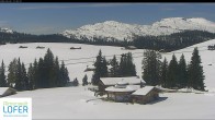 Archived image Webcam Lofer: Hiking trail and cross country skiing trail 11:00