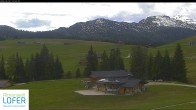 Archived image Webcam Lofer: Hiking trail and cross country skiing trail 13:00