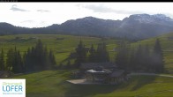 Archived image Webcam Lofer: Hiking trail and cross country skiing trail 17:00