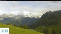 Archiv Foto Webcam Almenwelt Lofer: Blick nach Osten zu den Berchtesgadener Alpen 15:00