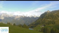 Archived image Webcam Lofer: View to the Alps of Berchtesgaden 17:00