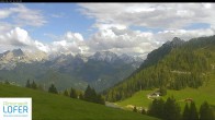 Archiv Foto Webcam Almenwelt Lofer: Blick nach Osten zu den Berchtesgadener Alpen 15:00