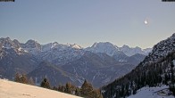 Archiv Foto Webcam Almenwelt Lofer: Blick nach Osten zu den Berchtesgadener Alpen 09:00