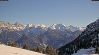 Archiv Foto Webcam Almenwelt Lofer: Blick nach Osten zu den Berchtesgadener Alpen 11:00