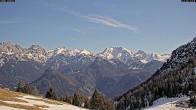 Archiv Foto Webcam Almenwelt Lofer: Blick nach Osten zu den Berchtesgadener Alpen 11:00