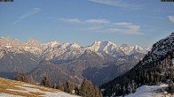 Archiv Foto Webcam Almenwelt Lofer: Blick nach Osten zu den Berchtesgadener Alpen 15:00