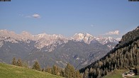 Archiv Foto Webcam Almenwelt Lofer: Blick nach Osten zu den Berchtesgadener Alpen 17:00