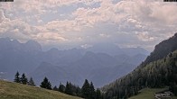 Archiv Foto Webcam Almenwelt Lofer: Blick nach Osten zu den Berchtesgadener Alpen 09:00