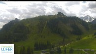 Archived image Webcam Lofer ski resort - Grubhörndl mountain 11:00