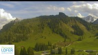 Archived image Webcam Lofer ski resort - Grubhörndl mountain 15:00