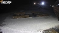 Archiv Foto Webcam Sunridge Bunny Hill - Blick vom Chalet im Tal 01:00