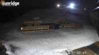 Archiv Foto Webcam Sunridge Bunny Hill - Blick vom Chalet im Tal 01:00