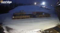 Archiv Foto Webcam Sunridge Bunny Hill - Blick vom Chalet im Tal 06:00