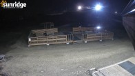 Archiv Foto Webcam Sunridge Bunny Hill - Blick vom Chalet im Tal 01:00