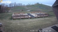 Archiv Foto Webcam Sunridge Bunny Hill - Blick vom Chalet im Tal 09:00