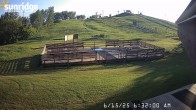 Archiv Foto Webcam Sunridge Bunny Hill - Blick vom Chalet im Tal 05:00