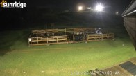 Archiv Foto Webcam Sunridge Bunny Hill - Blick vom Chalet im Tal 23:00