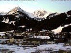 Archived image Webcam Vacation rental Haus Romantika Schattwald 05:00