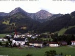 Archived image Webcam Vacation rental Haus Romantika Schattwald 05:00