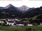 Archived image Webcam Vacation rental Haus Romantika Schattwald 07:00