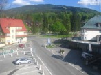 Archiv Foto Webcam Spindlermühle (Tschechien) - Ortszentrum 07:00