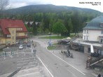 Archiv Foto Webcam Spindlermühle (Tschechien) - Ortszentrum 15:00
