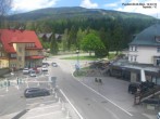 Archiv Foto Webcam Spindlermühle (Tschechien) - Ortszentrum 12:00