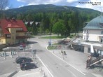 Archiv Foto Webcam Spindlermühle (Tschechien) - Ortszentrum 14:00