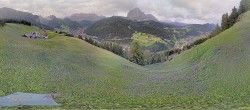 Archiv Foto Webcam Wolkenstein - Tubla 19:00