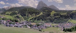 Archiv Foto Webcam Dorf St. Christina im Grödnertal 13:00