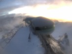 Archiv Foto Webcam Pitztaler Gletscher: Bergstation der Wildspitzbahn mit Café 06:00