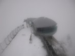 Archiv Foto Webcam Pitztaler Gletscher: Bergstation der Wildspitzbahn mit Café 13:00