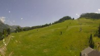Archived image Webcam Nassfeld Ski Resort: View from Sonnleitn 08:00