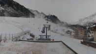 Archiv Foto Webcam Obergurgl: Blick zur Piste vom Hotel Edelweiss & Gurgl 11:00