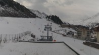 Archiv Foto Webcam Obergurgl: Blick zur Piste vom Hotel Edelweiss & Gurgl 10:00