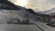 Archiv Foto Webcam Obergurgl: Blick zur Piste vom Hotel Edelweiss & Gurgl 12:00