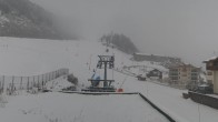 Archiv Foto Webcam Obergurgl: Blick zur Piste vom Hotel Edelweiss & Gurgl 07:00