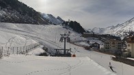 Archiv Foto Webcam Obergurgl: Blick zur Piste vom Hotel Edelweiss & Gurgl 11:00