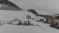 Archiv Foto Webcam Obergurgl: Blick zur Piste vom Hotel Edelweiss & Gurgl 05:00