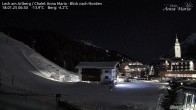 Archiv Foto Webcam Lech am Arlberg: Ausblick Chalet Anna Maria zur Piste 05:00