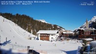 Archiv Foto Webcam Lech am Arlberg: Ausblick Chalet Anna Maria zur Piste 11:00