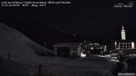 Archived image Webcam Chalet Anna Maria in Lech 03:00