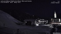 Archived image Webcam Chalet Anna Maria in Lech 05:00