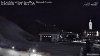 Archived image Webcam Chalet Anna Maria in Lech 23:00