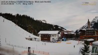 Archiv Foto Webcam Lech am Arlberg: Ausblick Chalet Anna Maria zur Piste 07:00