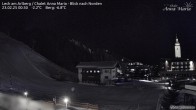 Archived image Webcam Chalet Anna Maria in Lech 23:00