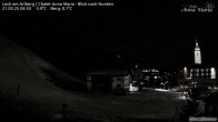 Archived image Webcam Chalet Anna Maria in Lech 23:00